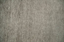 Bamboo Silk 2x3 Hand Knotted Solid Brown Rug, Low Pile, No Shedding | N6123