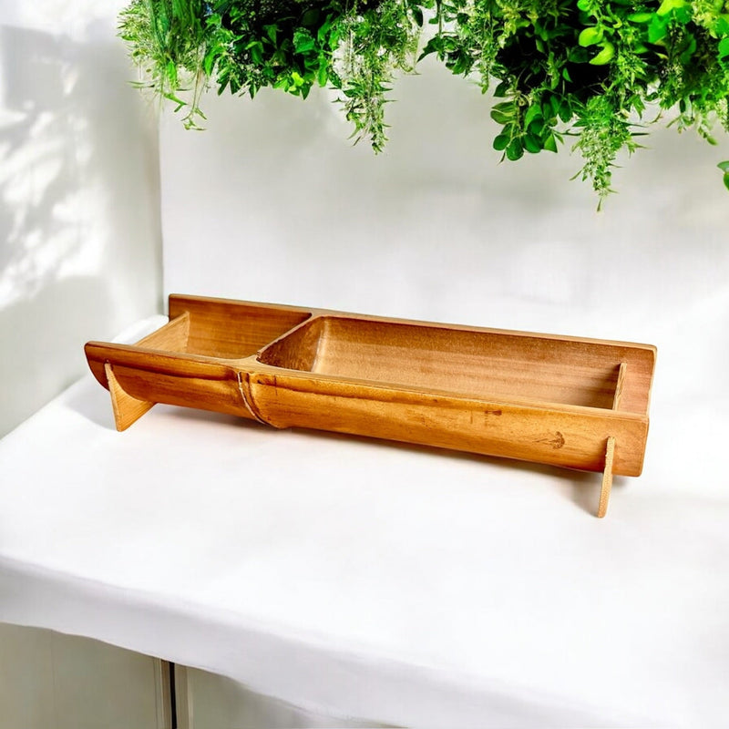 Bamboo Snack Tray, photo 4 of 7