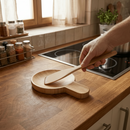 Bamboo Spatula Rest