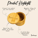 Bamboo Spice Storage Container by Bamboo Switch