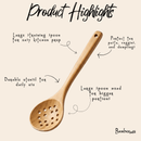Bamboo Straining Spoon