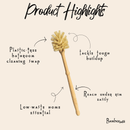 Bamboo Toilet Cleaner Brush