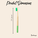 Bamboo Toothbrush | Round Handle