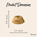 Bamboo Toothbrush Stand by Bamboo Switch