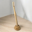 Bamboo Toothbrush Stand
