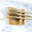 Bamboo Utensil Rest | With Sections by Bamboo Switch