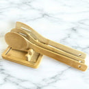 Bamboo Utensil Rest | With Sections by Bamboo Switch