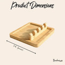 Bamboo Utensil Rest | With Sections by Bamboo Switch