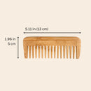 Bamboo Wide Tooth Comb | Compact