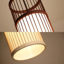 GobekUsa Bamboo Wooden Pendant Lamp E27 - Small Bar Pendant Lights