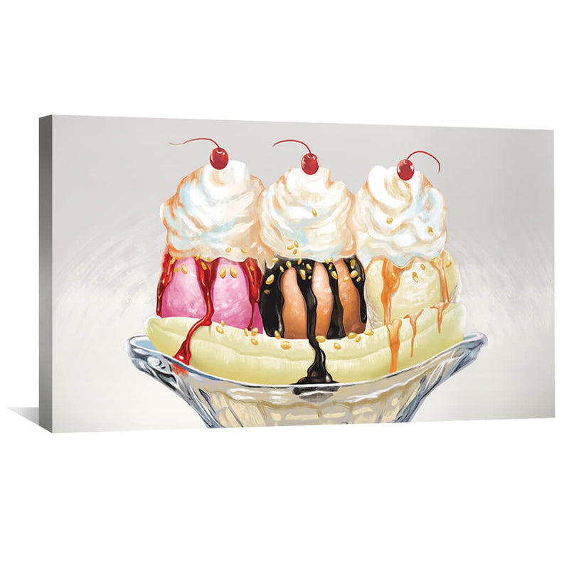 Banana Split Canvas