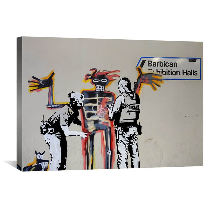 Banksy Barbican Canvas