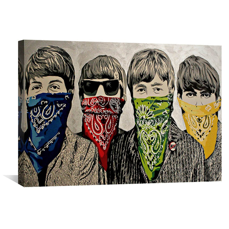 Banksy Beatles Canvas