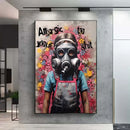 GobekUsa Banksy Boy Girl Balloon Canvas Wall Art