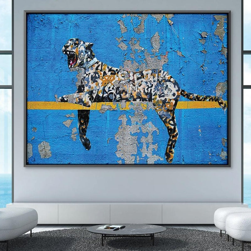 Banksy Cheetah Canvas