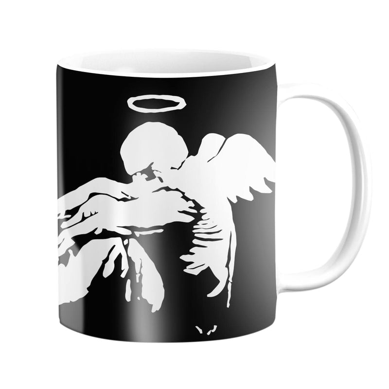 Banksy Fallen Angel Mug