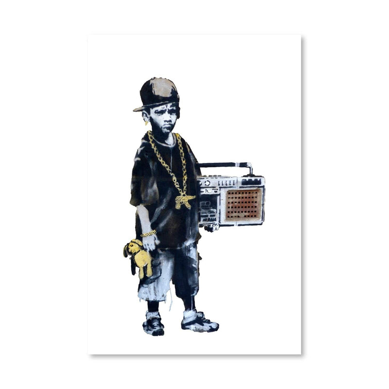 Banksy Gangster Boy Canvas