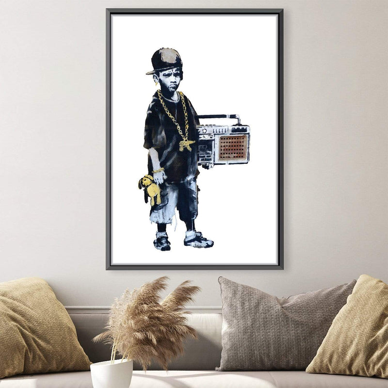 Banksy Gangster Boy Canvas