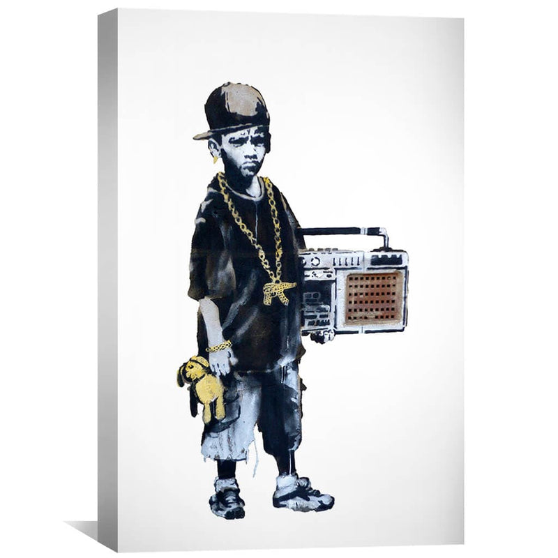 Banksy Gangster Boy Canvas