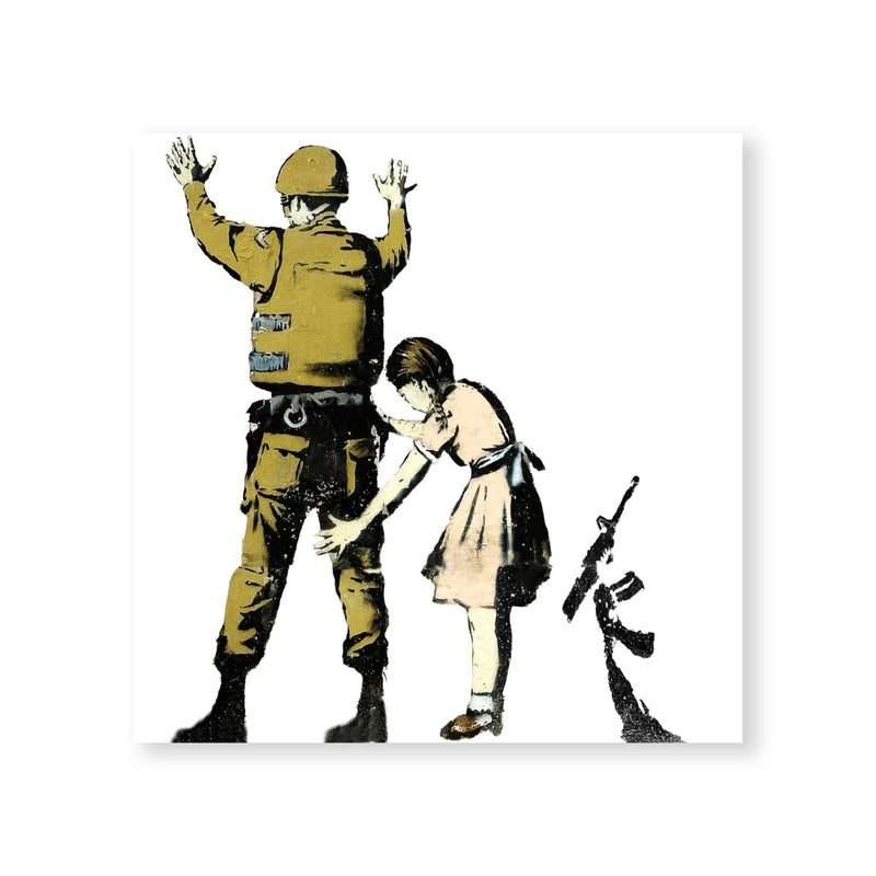 Banksy Girl And Soldier Canvas