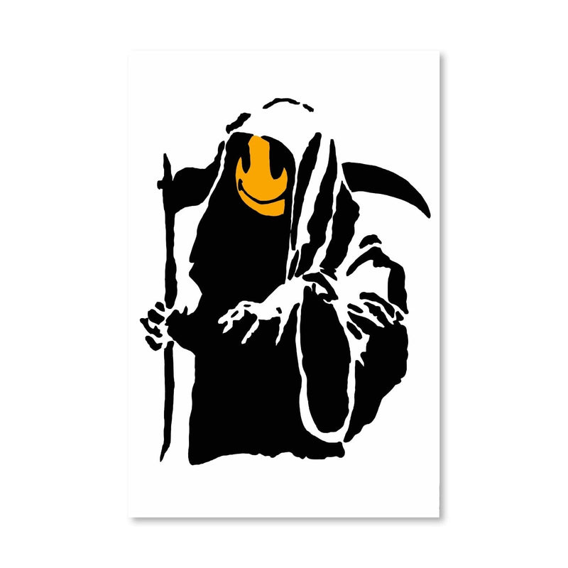 Banksy Grim Reaper Canvas