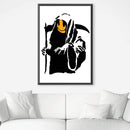 Banksy Grim Reaper Canvas