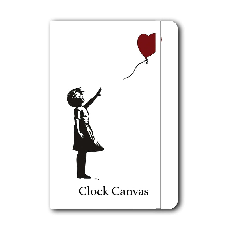 Banksy Heart Balloon Girl Collectors Notebook