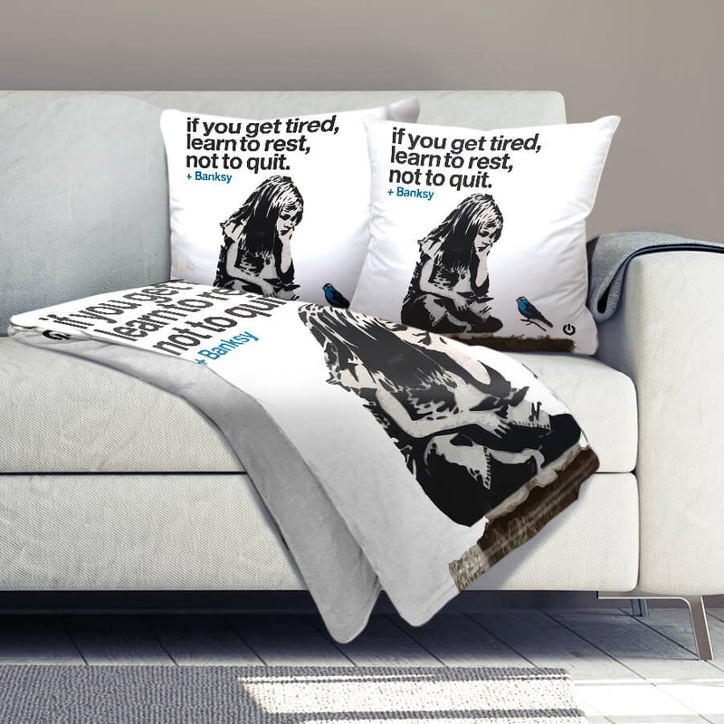 Banksy If You Get Tired Dream Home Bundle