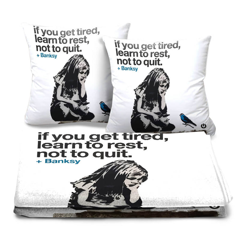 Banksy If You Get Tired Dream Home Bundle