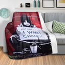 Banksy Keep Your Coins Blanket