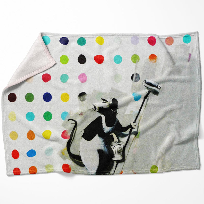 Banksy LSD Damien Hirst Blanket