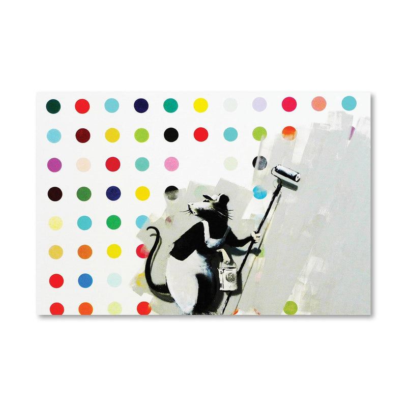 Banksy LSD Damien Hirst Canvas