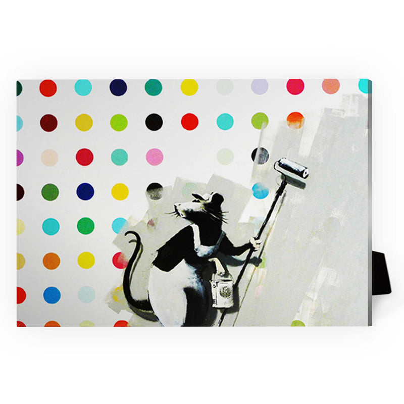 Banksy LSD Damien Hirst Desktop Canvas