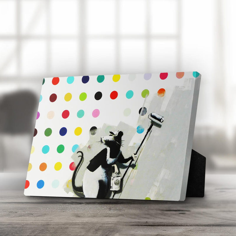 Banksy LSD Damien Hirst Desktop Canvas