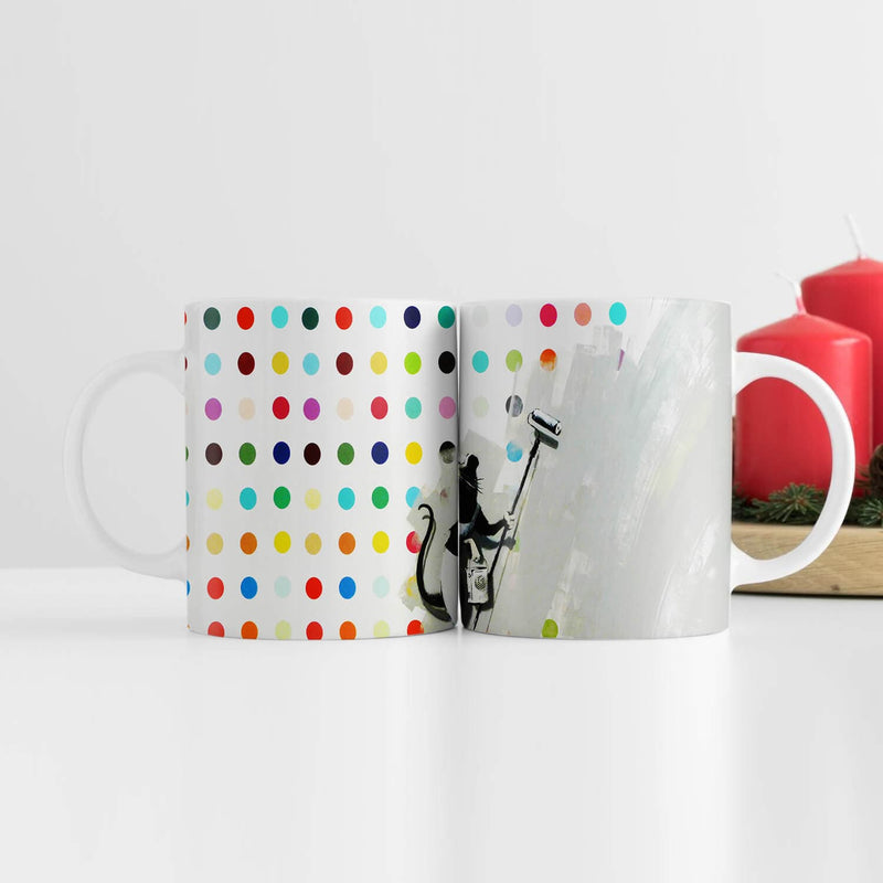 Banksy LSD Damien Hirst Mug