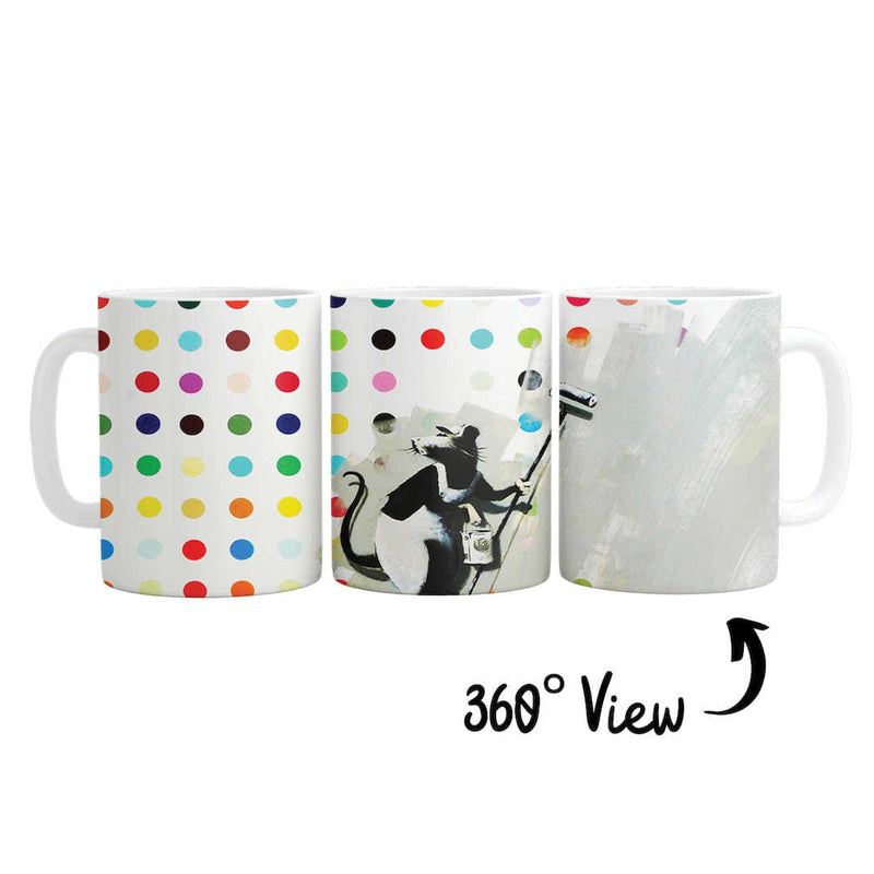 Banksy LSD Damien Hirst Mug