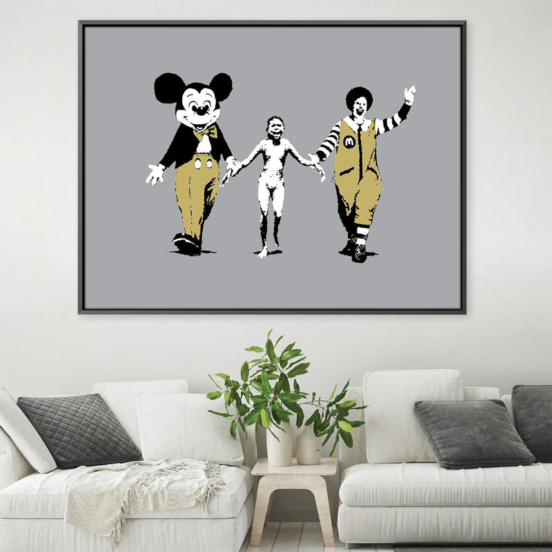 Banksy Napalm Canvas