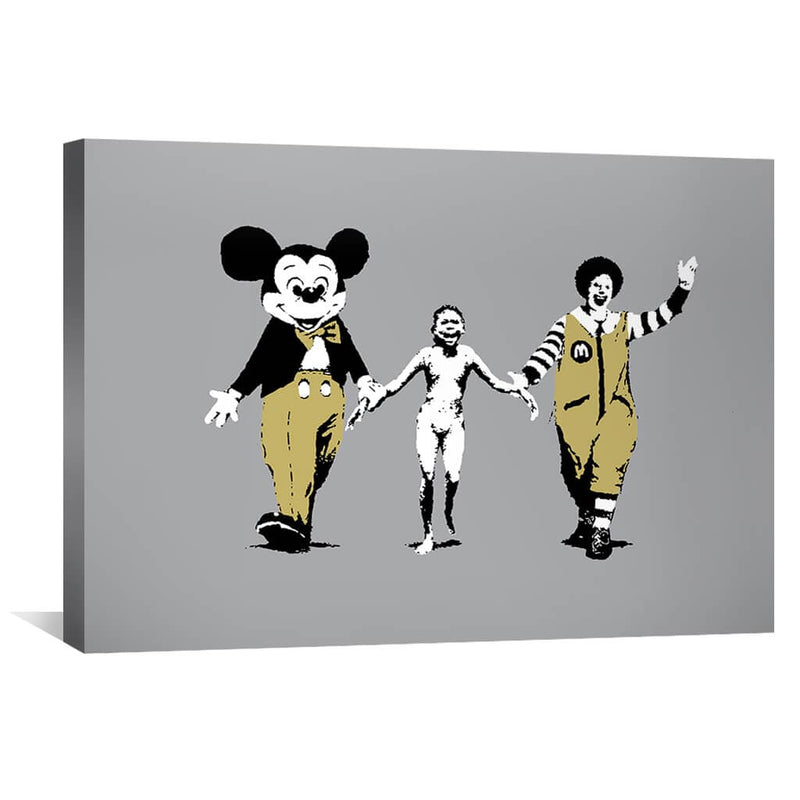 Banksy Napalm Canvas