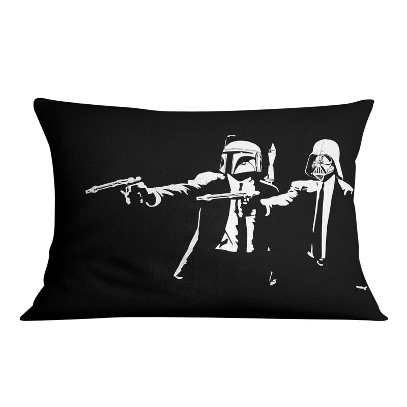 Banksy Pulp Fiction Star Wars Cushion