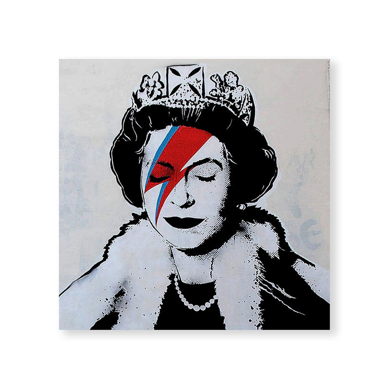 Banksy Queen Canvas