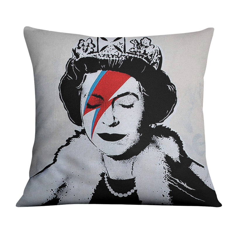 Banksy Queen Cushion