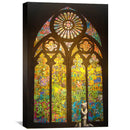 Banksy Stained Glass Window Canvas