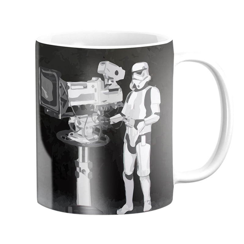 Banksy Stormtroopers Filming Oscars Mug