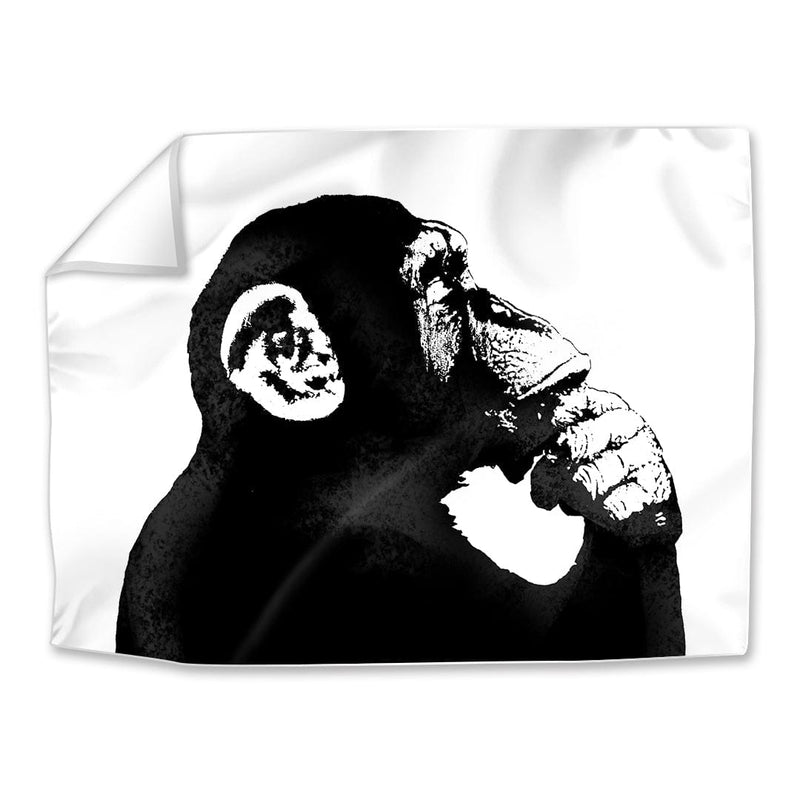 Banksy The Thinker Monkey Easy Build Frame