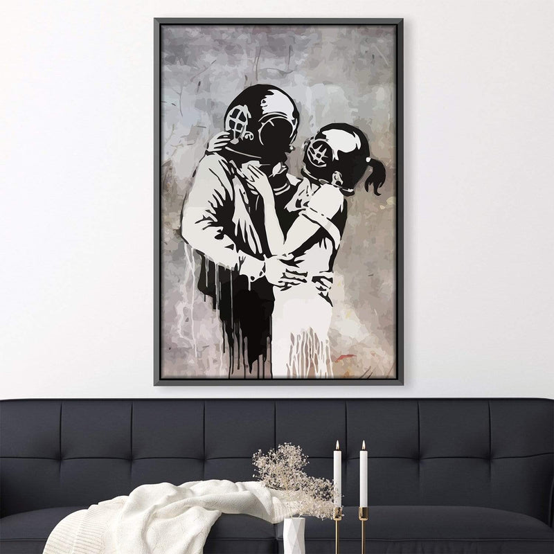 Banksy Think Tank Canvas