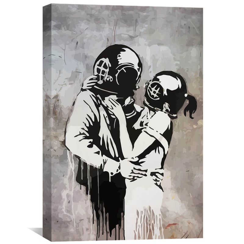 Banksy Think Tank Canvas