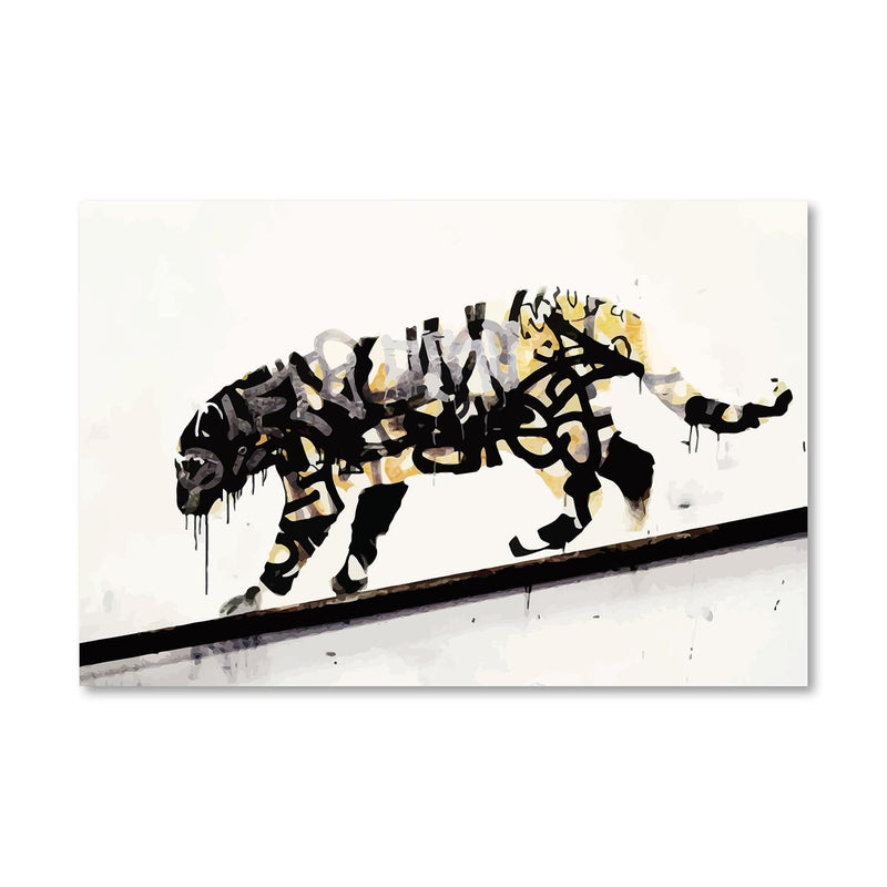 Banksy Tiger Canvas