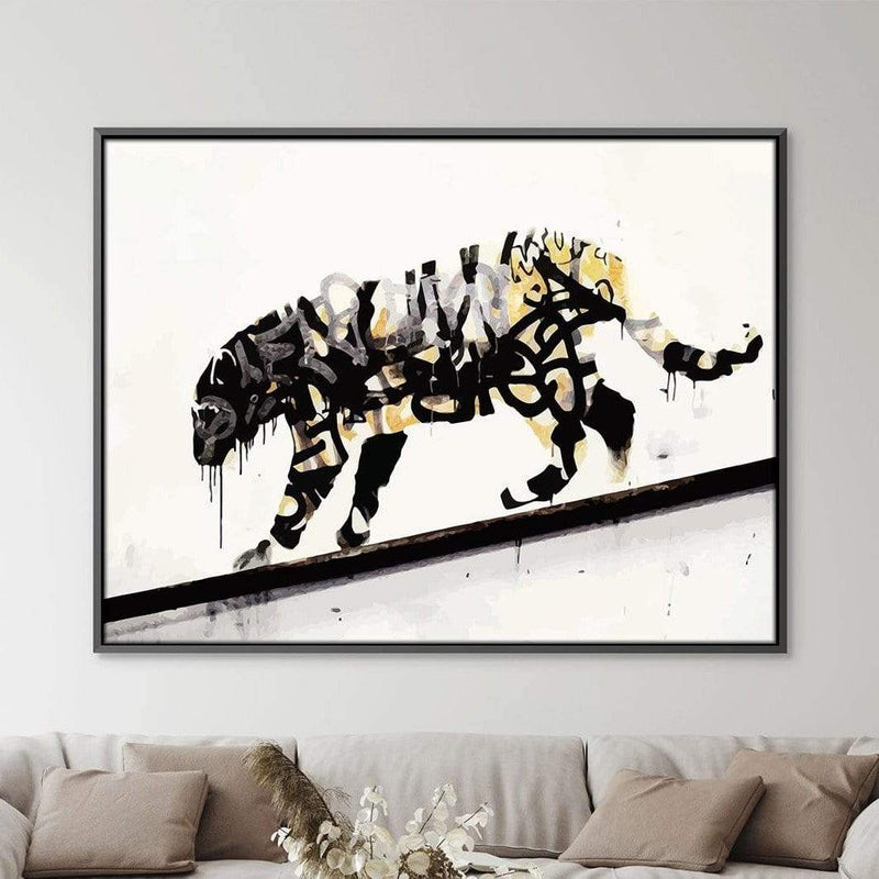 Banksy Tiger Canvas