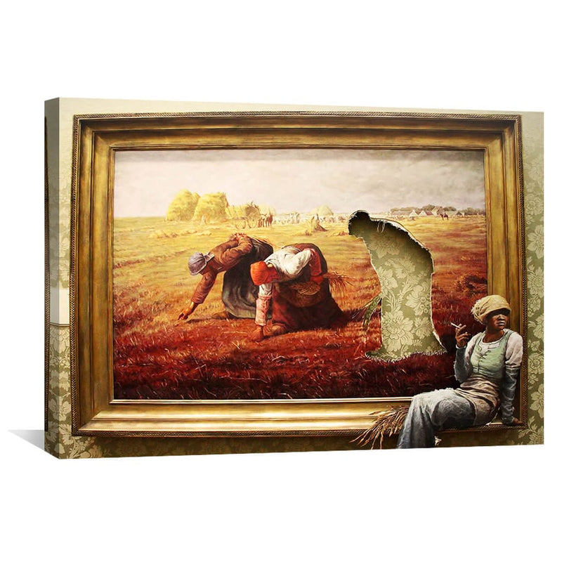 Banksy Time Out Canvas