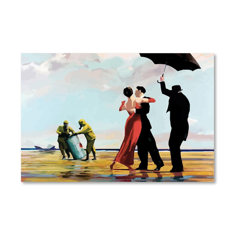 Banksy Toxic Beach Canvas